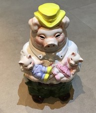 Leonardo Pig Cookie Jar 