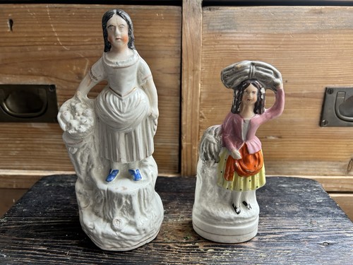 Two small antique early - antique,