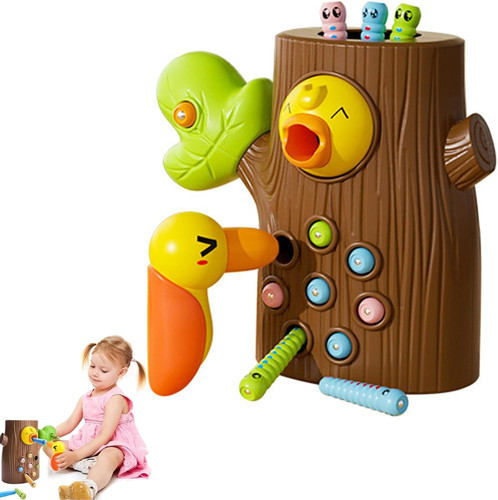 Toddler magnetic bird feeder - magnetic,