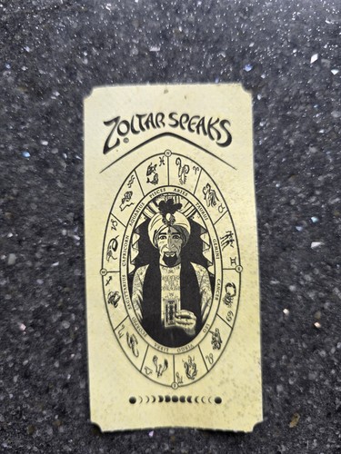 Zoltar speaks card - zoltar,