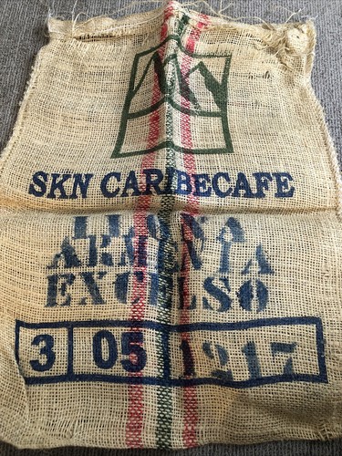 Vintage burlap coffee bean - vintage,