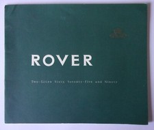 ROVER 60 75 90 orig 1956 1957