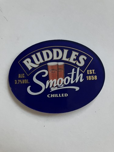 Ruddles best pump badge oval - pump,