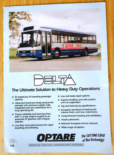 Optare delta bus - optare,
