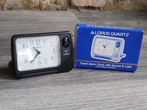 Lorus quartz travel alarm - lorus,