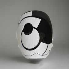 3D Printed Murderbot Helmet Cosplay Prop Inspired by Series Sci-Fi Costume Mask