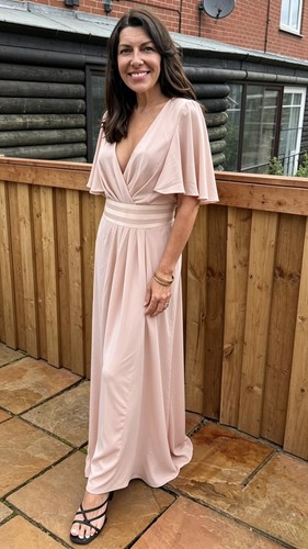 Blush pink bridesmaid - blush, prom