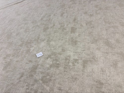 Beige velour fabric non