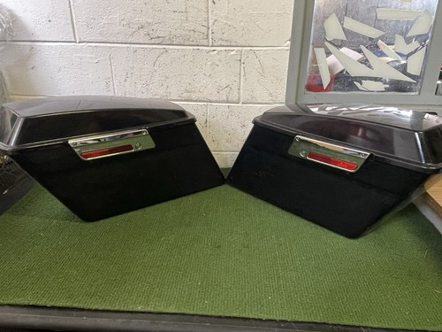 Pair hard side bags - of,