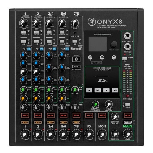 Mackie onyx8 channel - mackie, analog