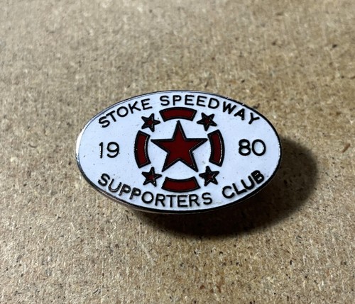 Stoke vintage speedway badge - stoke,