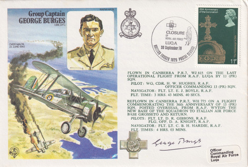 Canberra wj815 flown signed - &,