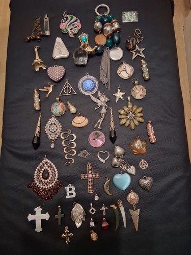 50x pendant job lot - pendant, vintage