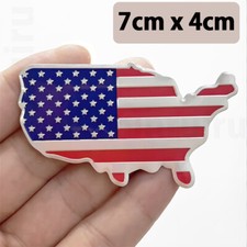 1pc Car Parts 3D Mini American