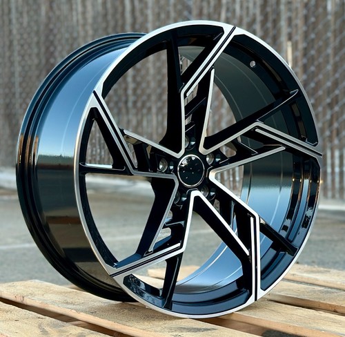 Abt machined black wheels - 20",