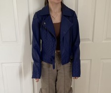 Leather jacket by Monsoon size 8