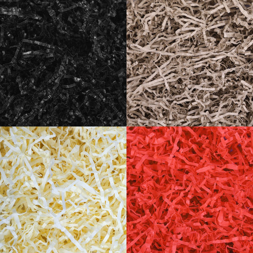 Kraft shredded tissue paper - kraft,