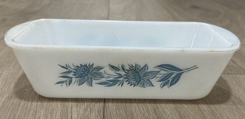 Vintage glasbake baking dish - baking,