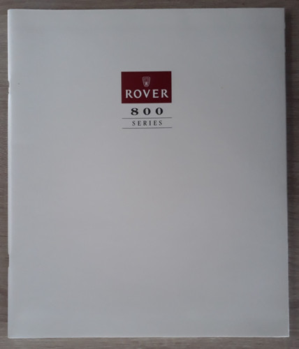Rover 800 series - 800, 1989