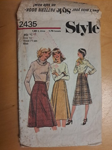 Vintage style sewing pattern - vintage,