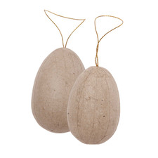 Paper Mache Hanging Easter Egg