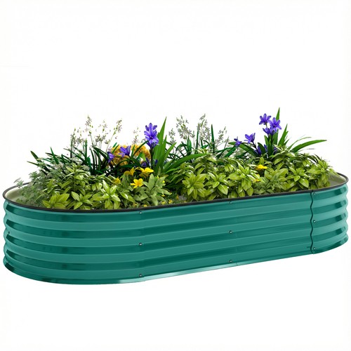 Outsunny galvanised metal - outsunny,