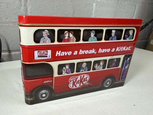 Nestle kitkat bus tin 19cm - bus,