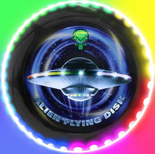 Light frisbee flying disc - light-up,