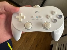 Nintendo Official White Classic Controller Pro Wii & Wii U Pad  Japan
