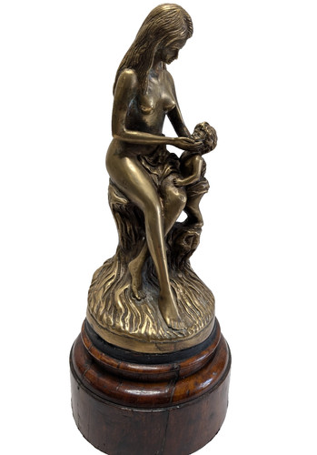 Vintage bronze sculpture emile - vintage,