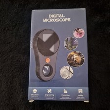 500X Digital Microscope 1080P 2" LCD Screen USB Video Magnifier Loupe UK