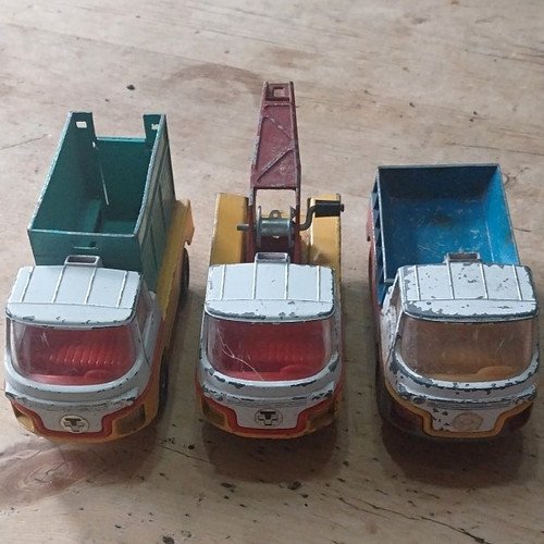 Lot corgi turbine - of, trucks.