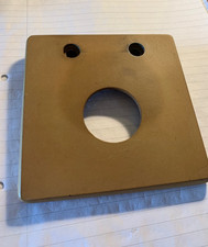 Vintage Watson Microscope Ebonite/Metal Core Stage for Service Model