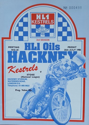 Hackney stoke speedway - v,