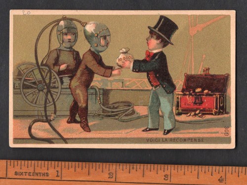 Deep sea divers - sea, french