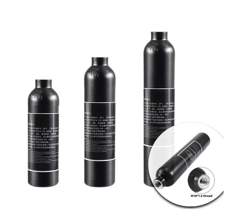 4500psi aluminum co2 air - aluminum, tank