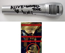 Nikki Glaser signed Microphone EXACT PROOF Rare "Alive & Unwell Tour" Inscr COA