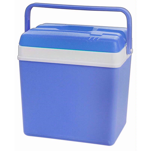 Plastic cool box 24ltr - plastic,