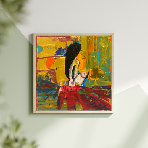 Original acrylic painting - original,