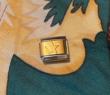 New Two Tone Gold Star Silver