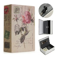 Dictionary Book Lock Safe Security Box Secret Hidden Storage Cash Jewellery Case