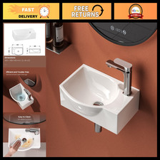 Wall Mounted Corner Sink -
