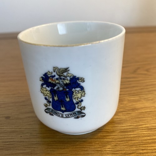 Crested china cup - crested,