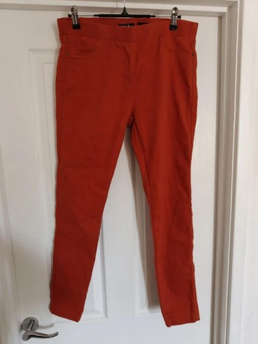 Orange jeggings size 12 - orange,