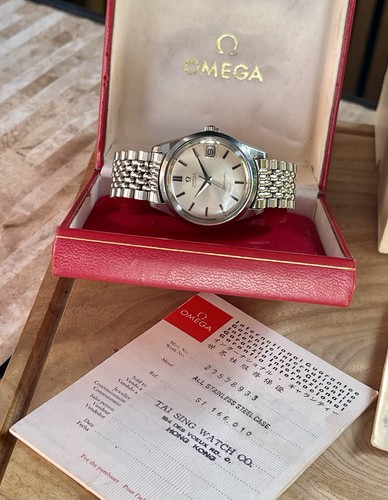 Omega seamster steel - steel, automatic