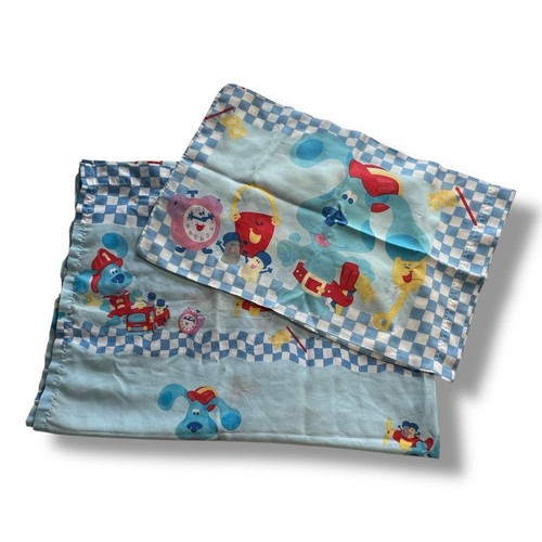 Blue clues 2000 flat sheet - clues,