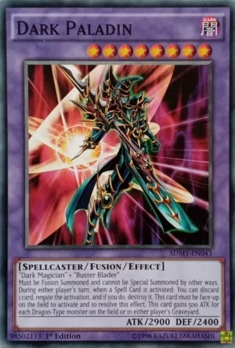 Dark paladin sdmy en043 - paladin,