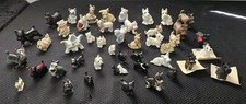 Vintage Dog Figurines Lot Mini