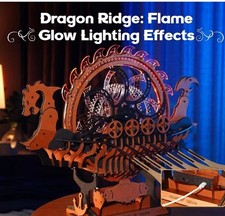 ROKR 3D Wooden Viking Dragon