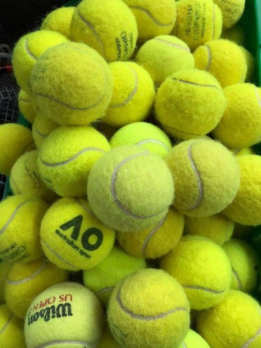 Used tennis balls quality - used, balls.